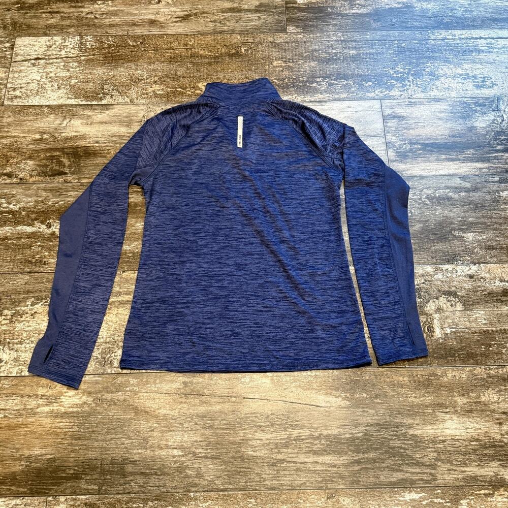 Head Pullover Womens Small Blue 1/4 Zip Long Sleeve Performance Thumbholes NEW - Picture 10 of 16